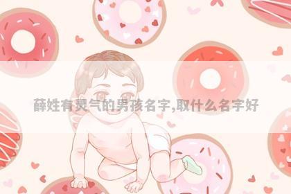 薛姓有灵气的男孩名字,取什么名字好