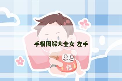 手相图解大全女 左手
