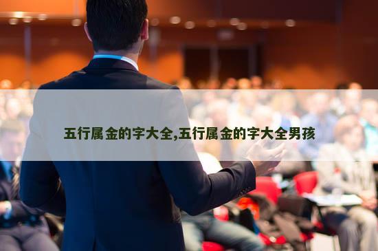 五行属金的字大全,五行属金的字大全男孩