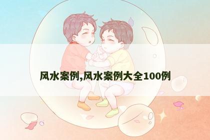 风水案例,风水案例大全100例